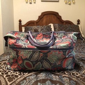 Nomadic Floral Travel weekender bag